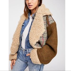 free people hidden cabin sweater jacket